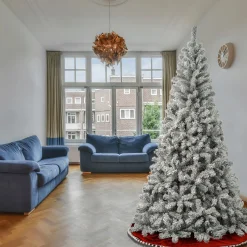 New 7.5 ft. Acacia Flocked Tree Unlit|7 To 7.5 Feet