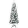 Hot 6 ft. Acacia Medium Flocked Tree Medium|Unlit