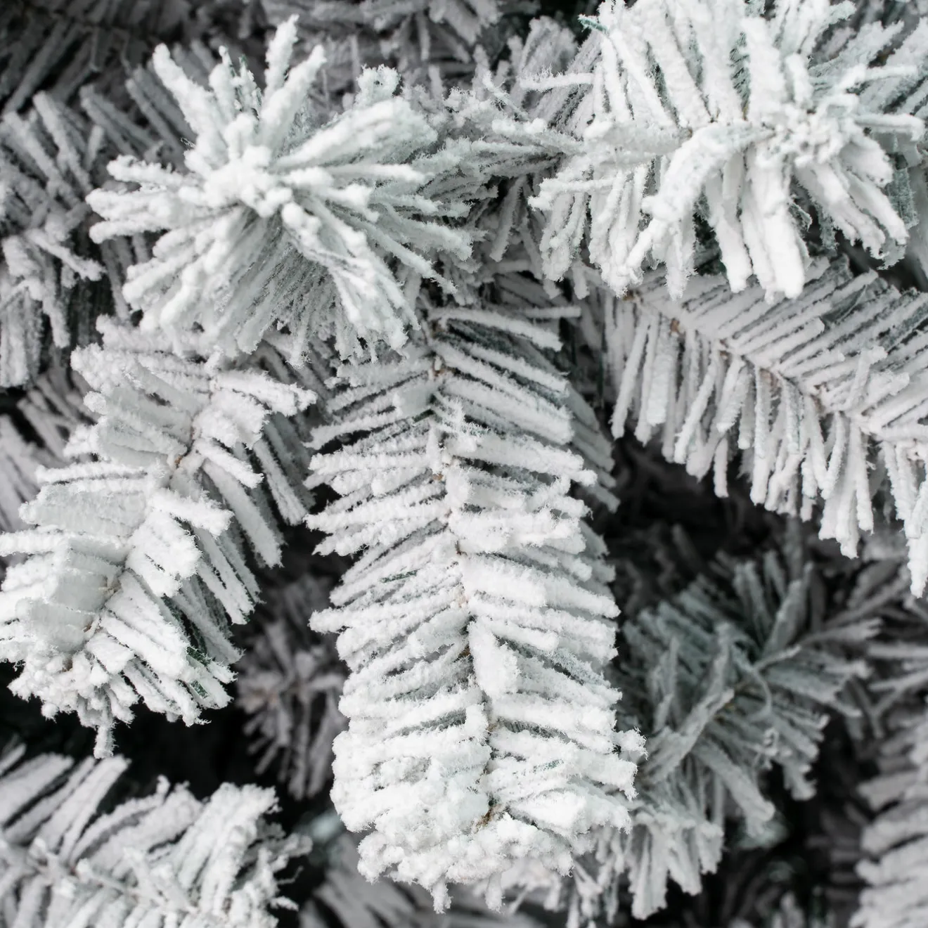 New 4.5 ft. Acacia Pencil Slim Flocked Tree Pencil Slim|Unlit