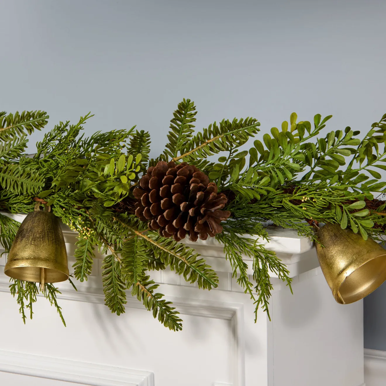 6 ft. Christmas Bells Pine Garland 3-6 Feet Christmas Garlands