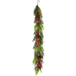 5 ft. Christmas Joy Garland 3-6 Feet Christmas Garlands