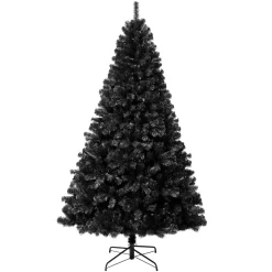 Discount 7.5 ft. Color Pop Black Tree Full|Unlit