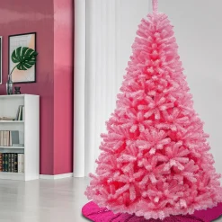 Outlet 7.5 ft. Color Pop Pink Tree Full|Unlit