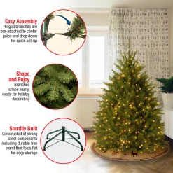 Clearance 4.5 ft. Dunhill Fir Tree Full|Unlit