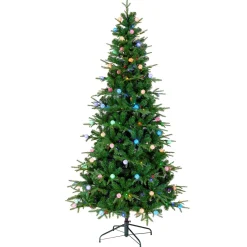 Clearance 7 ft. Duxbury Slim Tree with Dual Color LED Lights Slim|7 To 7.5 Feet