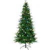 Outlet 6 ft. Duxbury Slim Tree with Dual Color LED Lights Slim|6 To 6.5 Feet