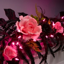 Best 6 ft. Halloween Cute and Creep Garland with LED Lights Garlands