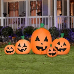 7 ft. Halloween Pumpkin Patch Airblown Inflatable Decoration Inflatable Decorations