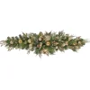 New 6 ft. HGTV Home Collection Champagne Wishes Mantle Swag Swags