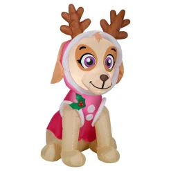Best 3.5 ft. Inflatable Skye from Paw Patrol with LED Lights Inflatable Decorations