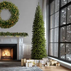 New 14 ft. Kingswood Fir Pencil Slim Tree Pencil Slim|Unlit