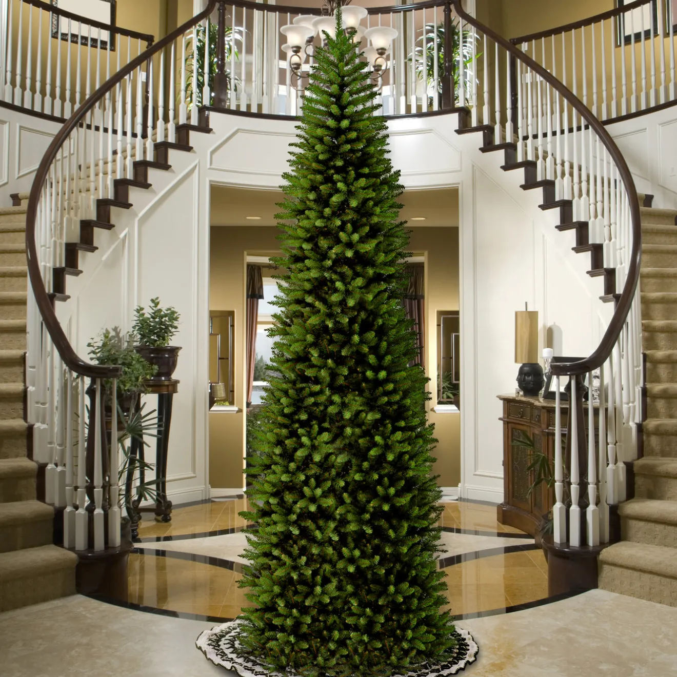 New 14 ft. Kingswood Fir Pencil Slim Tree Pencil Slim|Unlit
