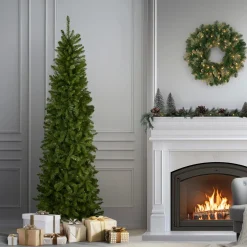 Online 7.5 ft. Kingswood Fir Pencil Tree Pencil Slim|Unlit
