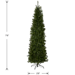 Online 7.5 ft. Kingswood Fir Pencil Tree Pencil Slim|Unlit