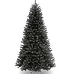 Outlet 7.5 ft. North Valley Spruce Black Tree Full|Unlit