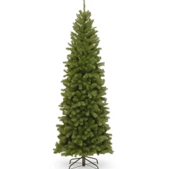 Discount 7.5 ft. North Valley Spruce Pencil Slim Tree Unlit|7 To 7.5 Feet