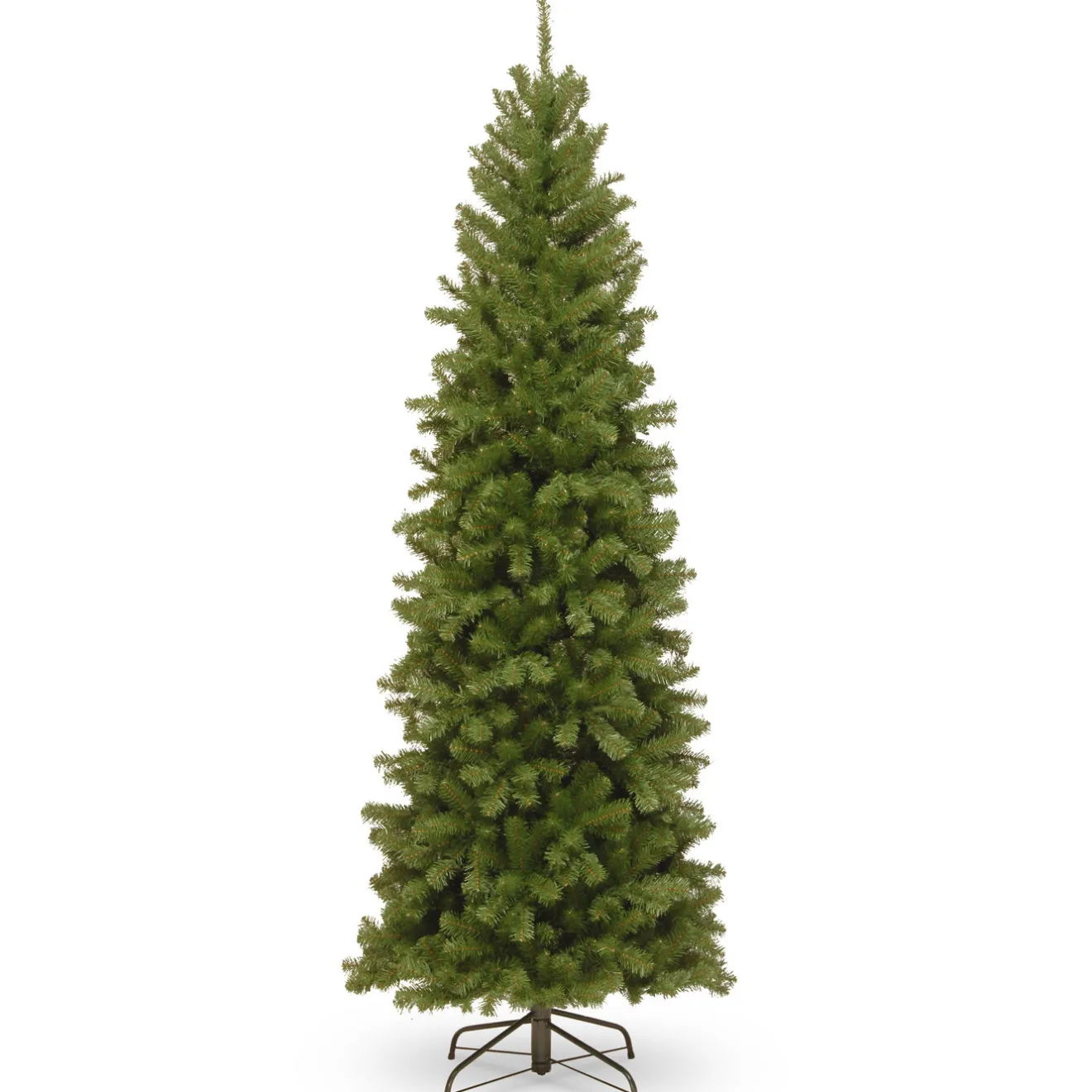 Discount 7.5 ft. North Valley Spruce Pencil Slim Tree Unlit|7 To 7.5 Feet