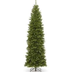 Sale 9 ft. North Valley Spruce Pencil Slim Tree Pencil Slim|Unlit