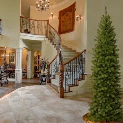 Sale 9 ft. North Valley Spruce Pencil Slim Tree Pencil Slim|Unlit
