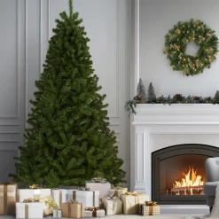 New 9 ft. North Valley Spruce Tree Full|Unlit