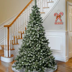 Outlet 6 ft. Oakley Hills Snow Tree Full|Unlit