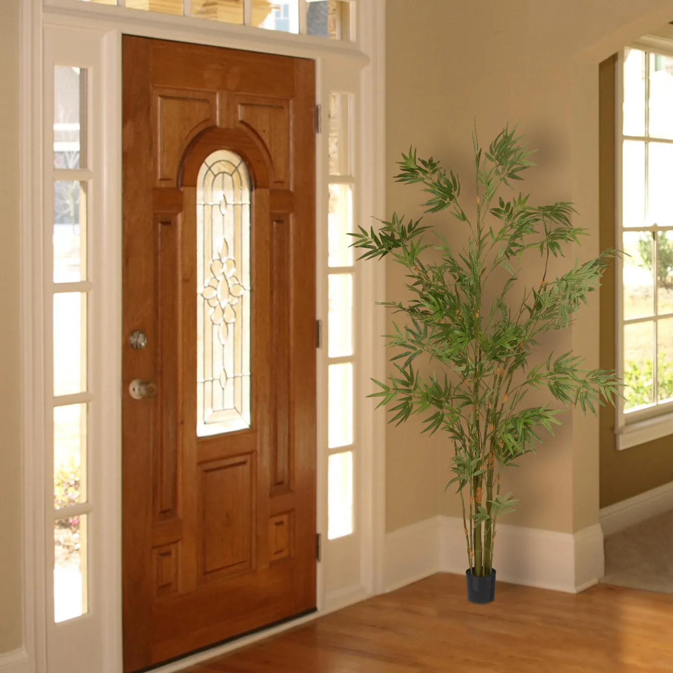 New 6 ft. Potted Japanese Bamboo Tree Potted Plants