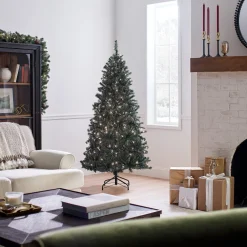 Outlet 6 ft. Pre-Lit Acacia Tree with Clear Lights Pre-Lit|Full