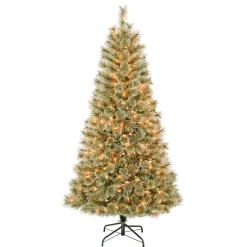 Sale 6 ft. Pre-Lit Arcadia Pine Cashmere with Clear Lights Full|Pre-Lit