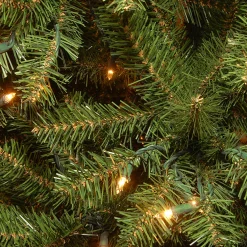 Outlet 6 ft. Pre-Lit Aspen Spruce Slim Tree with Clear Lights Slim|Pre-Lit
