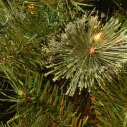 Discount 4 ft. Pre-Lit Atlanta Spruce Tree with Clear Lights Entrance|Pre-Lit