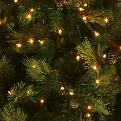 New 7.5 ft. Pre-Lit Carolina Pine Tree with 750 Clear Lights Full|Pre-Lit