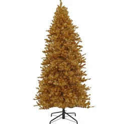 Hot 10 ft. Pre-Lit Christmas True Gold Tree Pre-Lit|Full