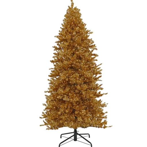 Hot 10 ft. Pre-Lit Christmas True Gold Tree Pre-Lit|Full