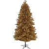 Best 7.5 ft. Pre-Lit Christmas True Gold Metallic Tree Pre-Lit|Full