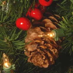 Discount 2 ft. Pre-Lit Crestwood Spruce Tree with Clear Lights Tabletop|Pre-Lit