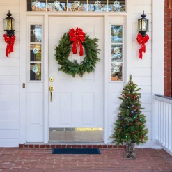 New 4 ft. Pre-Lit Crestwood Spruce Tree with Twinkly LED Lights Slim|Pre-Lit
