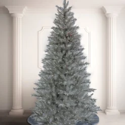 Best 10 ft. Pre-Lit Crystal Pine Hinged Tree with RGB Lights Pre-Lit|Full