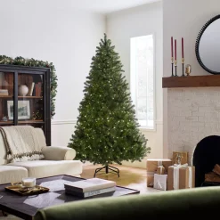 Best 7.5 ft. Pre-Lit Downswept Douglas Fir Tree with Dual Color LED Lights Full|Pre-Lit