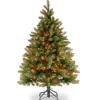 Best 4.5 ft. Pre-Lit Downswept Douglas Fir Tree with Multicolor Lights Full|Pre-Lit