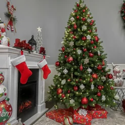 Best 7.5 ft. Pre-Lit Downswept Douglas Fir Tree with 750 Clear Lights & 1867 Branch Tips Full|Pre-Lit