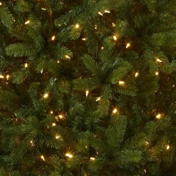 Clearance 7.5 ft. Pre-Lit Downswept Douglas Fir Tree with 750 Dual Color LED Lights Full|Pre-Lit
