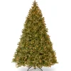 Online 10 ft. Pre-Lit Downswept Douglas Fir Tree with Dual Color LED Lights Full|Pre-Lit