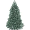 Best 6.5 ft. Pre-Lit Dunhill Fir Blue Tree with Clear Lights Pre-Lit|6 To 6.5 Feet