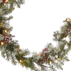 Outlet 9 ft. Pre-Lit Dunhill Fir Garland with Clear Lights Pre-Lit Christmas Garlands|7-10 Feet Christmas Garlands