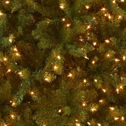 Hot 6.5 ft. Pre-Lit Dunhill Fir Slim Tree with Clear Lights Slim|Pre-Lit