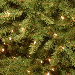 Hot 9 ft. Pre-Lit Dunhill Fir Slim Tree with Clear Lights Slim|Pre-Lit