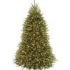 Online 7.5 ft. Pre-Lit Dunhill Fir Tree with PowerConnect Dual Color LED Lights Full|Pre-Lit
