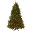 Best 7.5 ft. Pre-Lit Dunhill Fir Tree with Dual Color LED Lights Full|Pre-Lit