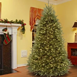 Best 7.5 ft. Pre-Lit Dunhill Fir Tree with Dual Color LED Lights Full|Pre-Lit