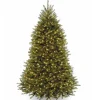 Discount 7.5 ft. Pre-Lit Dunhill Fir Tree with White Lights Pre-Lit|Full